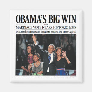 Fyra mer år Obama magnet