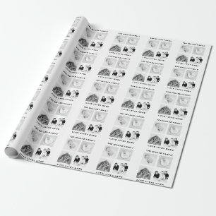 fyra monogramcitat för fotokollage presentpapper