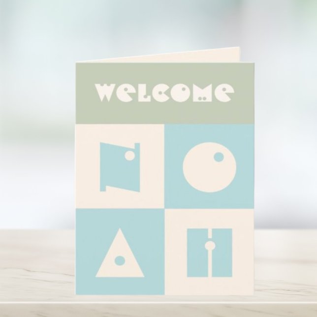 Fyra nya brev namn-föräldrar grattis tack kort (Skapare uppladdad)