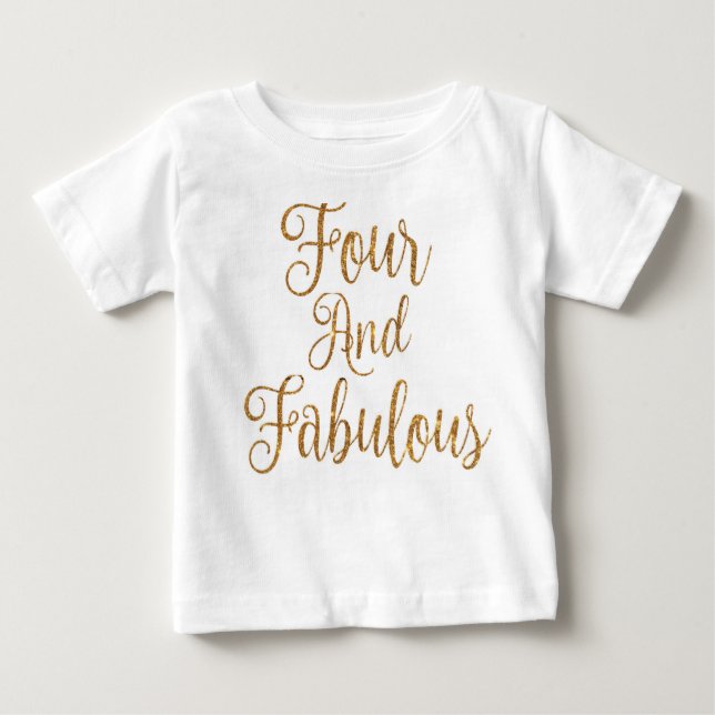 Fyra och Fabulous Tee (Framsida)