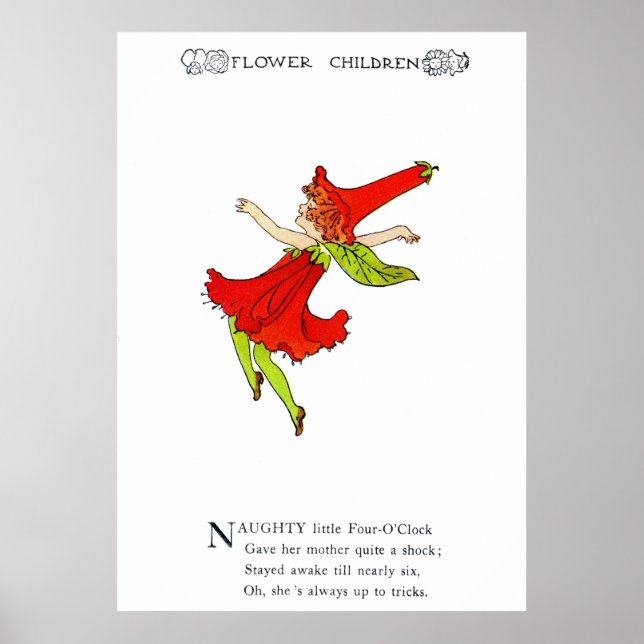 Fyra-O'Clock Poster (Framsidan)