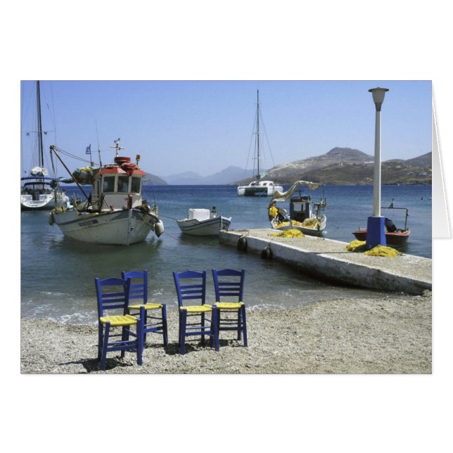 Fyra ordförande hälsningskort (Framsidan Horizontal)