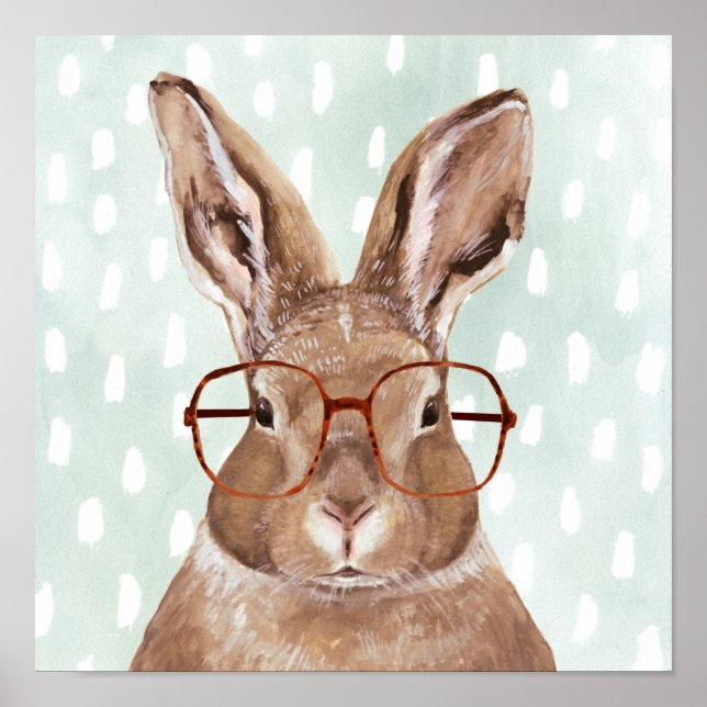 Fyra örnfeber | Bunny Rabbit Poster (Framsidan)