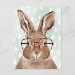 Fyra örnfeber Bunny Rabbit Vykort