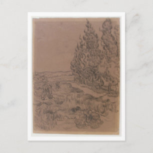 Fyra personer arbetar, Van Gogh Fine Art Vykort