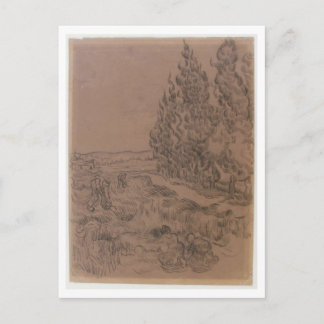 Fyra personer arbetar, Van Gogh Fine Art Vykort