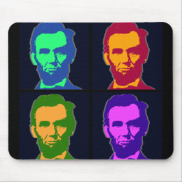 Fyra pop Art Abraham Lincolns Musmatta