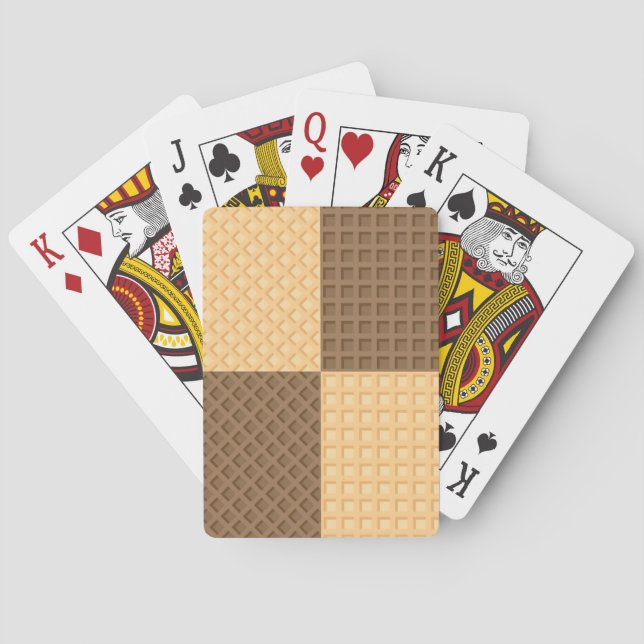 Fyra rån casinokort (Baksidan)