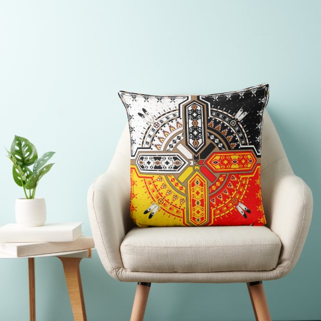 Fyra riktningar kudde (Stol)