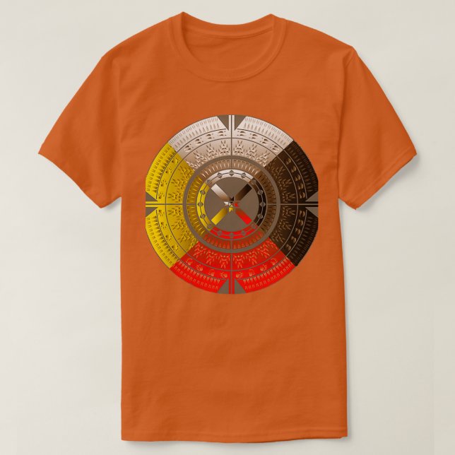Fyra riktningar t shirt (Design framsida)