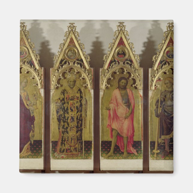 Fyra saints från Quaratesi Polyptych: Mary Mag Magnet (Framsidan)