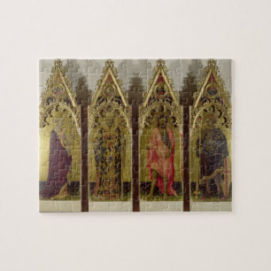 Fyra Saints från Quaratesien Polyptych: Mary Mag Pussel
