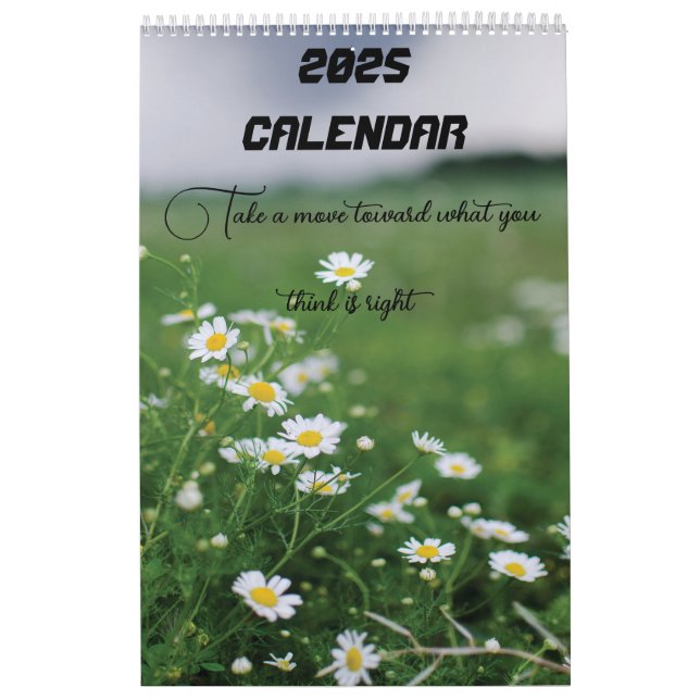 Fyra säsonger 2025 kalender (Omslag)