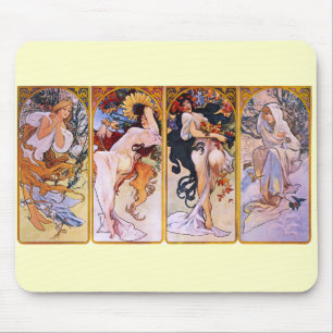 Fyra säsonger Alfons Mucha Musmatta