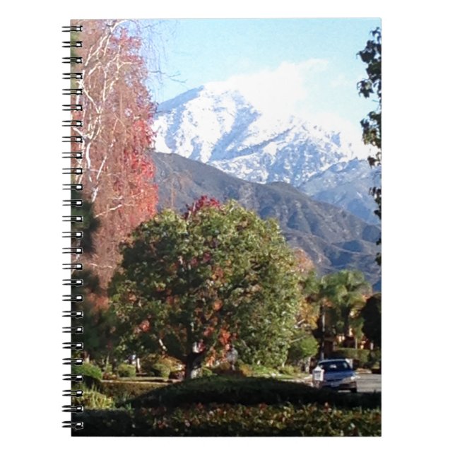 Fyra säsonger anteckningsbok (Framsidan)