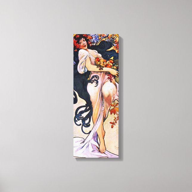 Fyra säsonger - hösten canvastryck (Framsida)