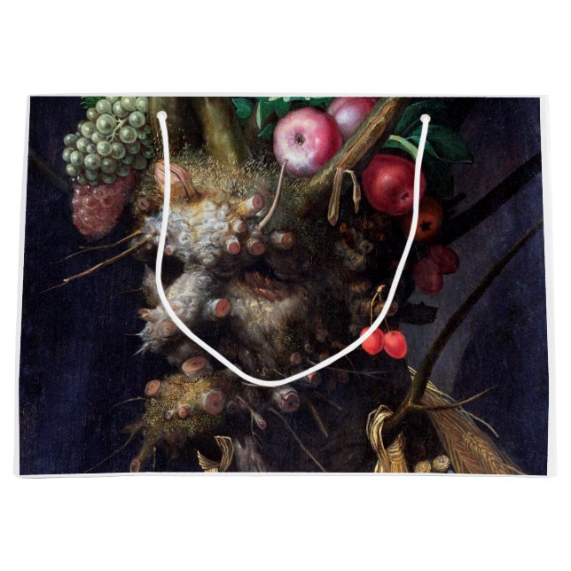 Fyra säsonger i ett huvud, Arcimboldo (Framsidan)