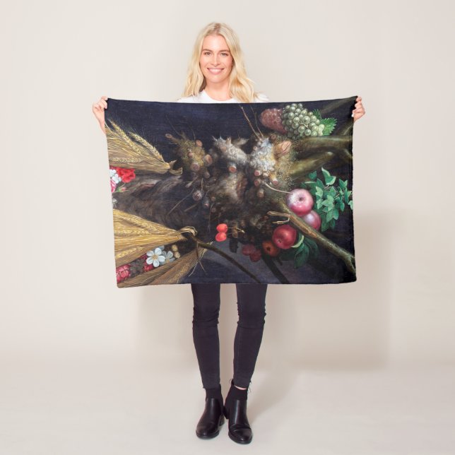 Fyra säsonger i ett huvud, Arcimboldo Fleecefilt (På plats)