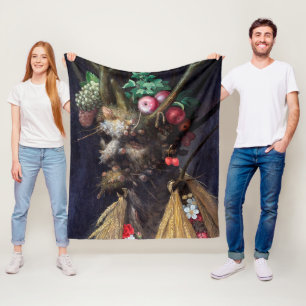 Fyra säsonger i ett huvud, Arcimboldo Fleecefilt
