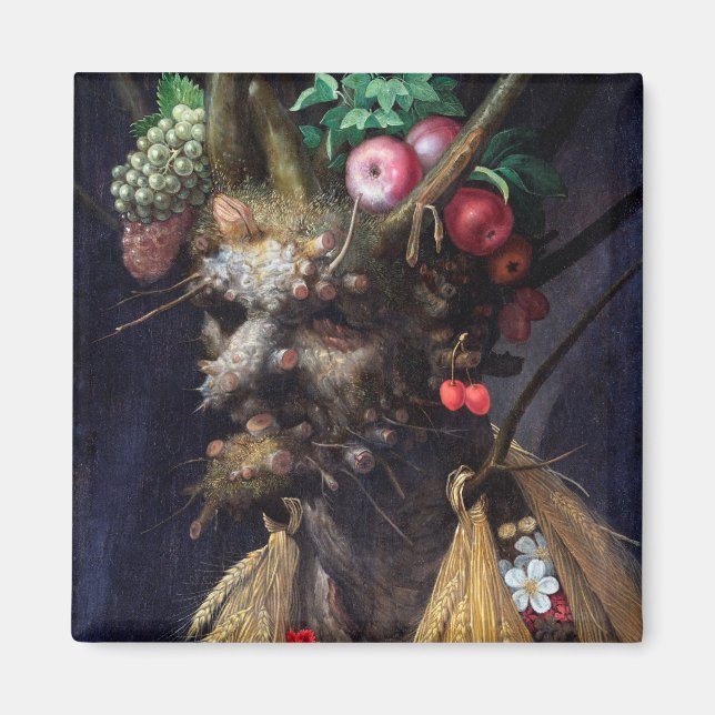 Fyra säsonger i ett huvud, Arcimboldo Magnet (Framsidan)