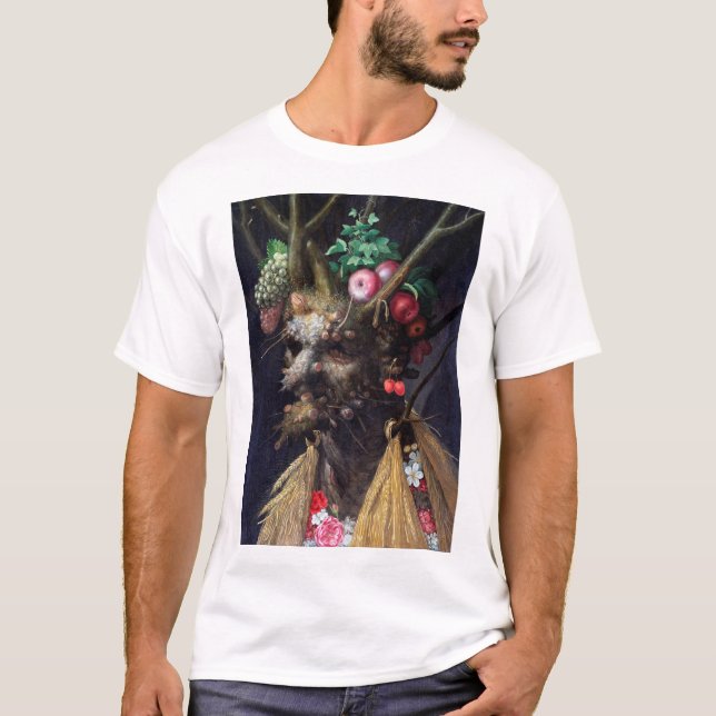 Fyra säsonger i ett huvud, Arcimboldo T Shirt (Framsida)