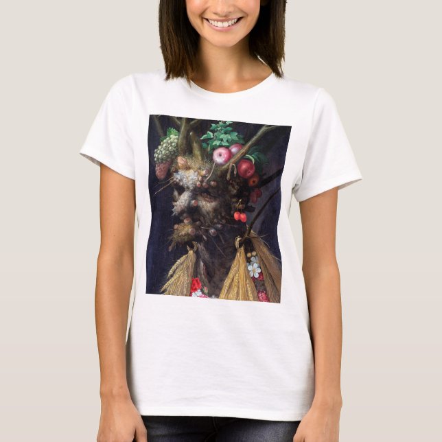 Fyra säsonger i ett huvud, Arcimboldo T Shirt (Framsida)
