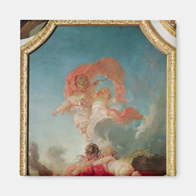 Fyra säsonger i Salle du Conseil - Sommaren Magnet (Framsidan)