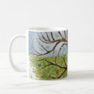 Fyra säsonger kaffemugg