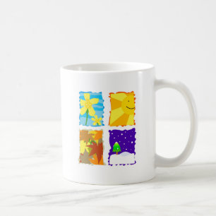 Fyra säsonger kaffemugg