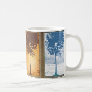 Fyra säsonger kaffemugg