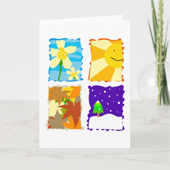 Fyra säsonger kort (Framsida)