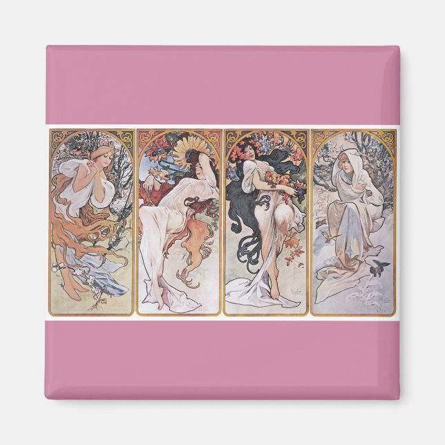 Fyra säsonger, Mucha Magnet (Framsidan)