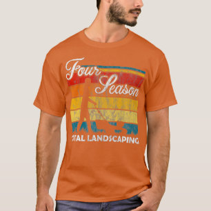 Fyra säsonger, total landskapshöjande Vintage T Shirt