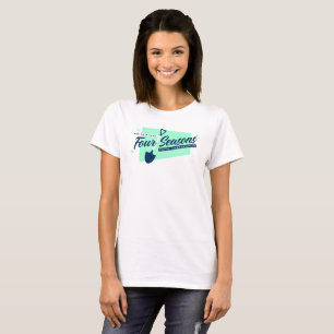 Fyra säsonger totalt landskap för kvinnors tröj t shirt