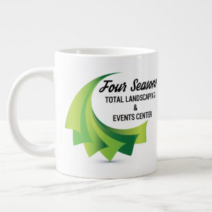 Fyra säsonger totalt landskap jumbo mugg