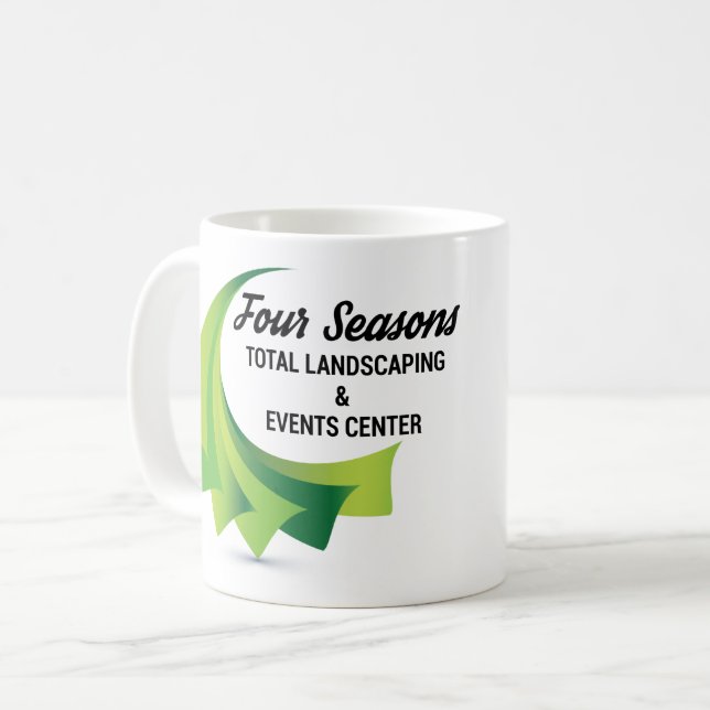 Fyra säsonger totalt landskap kaffemugg (Framsida vänster)