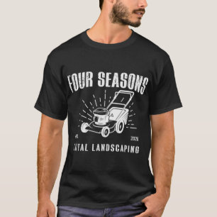 Fyra säsonger totalt landskap t shirt