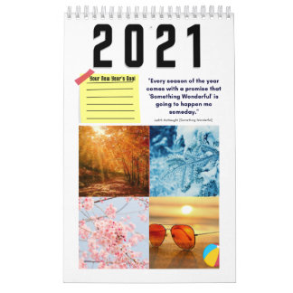 Fyra säsonger - vinter, Vår, sommar och höst Kalender