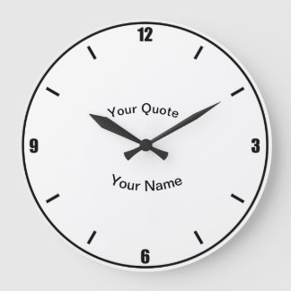 Fyra siffror med lodräts standardnummer stor klocka