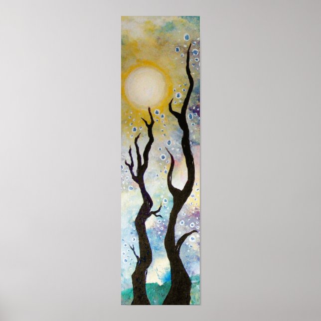 Fyra sjöar - Vår Poster (Framsidan)