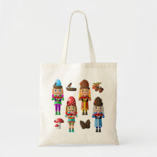 Fyra sjöar Woodland Nutcrackers Tote Bag Tygkasse