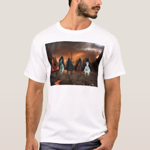 Fyra skicklig ryttare av apokalypset t shirt