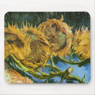 Fyra skurna solrosor av Vincent van Gogh Musmatta