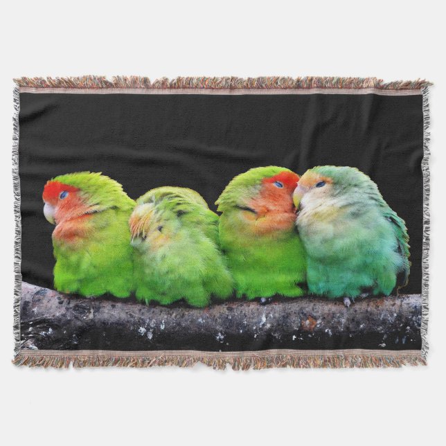 Fyra små kanarier mysfilt (Framsidan)