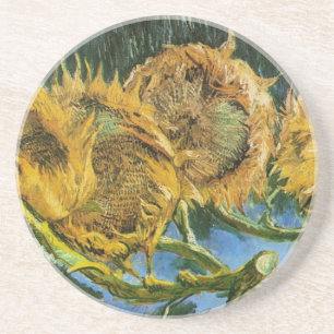 Fyra snittblommor av Vincent van Gogh Underlägg