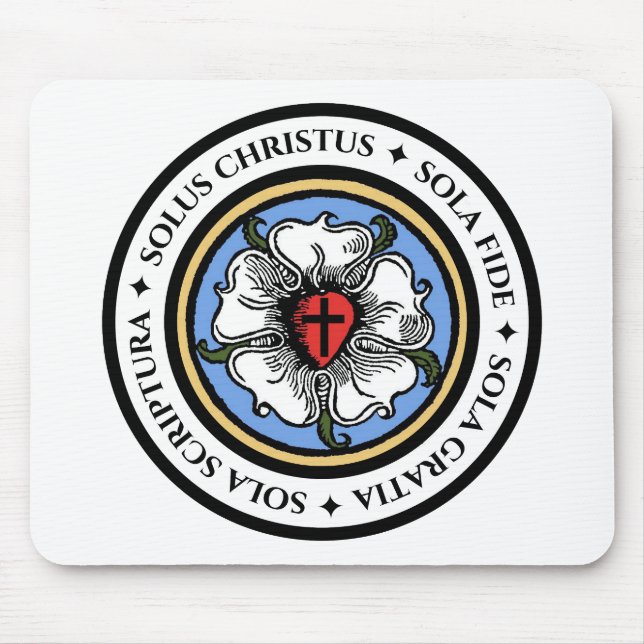 Fyra Solas - Lutheran Musmatta (Framsidan)