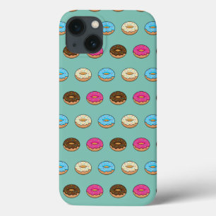 Fyra sorterade Donuts Mönster