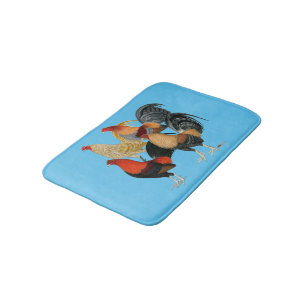 Fyra spel badrumsmatta