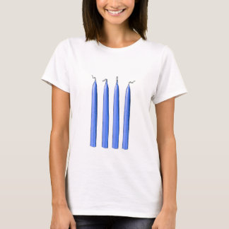 Fyra stearinljus/dela sig handtag tee
