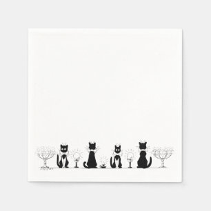 Fyra Svarta katter, Louis Wain Pappersservett